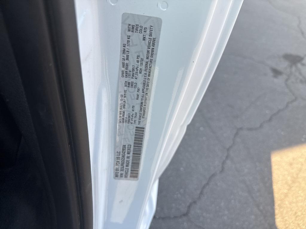 used 2022 Ram 1500 car, priced at $18,500