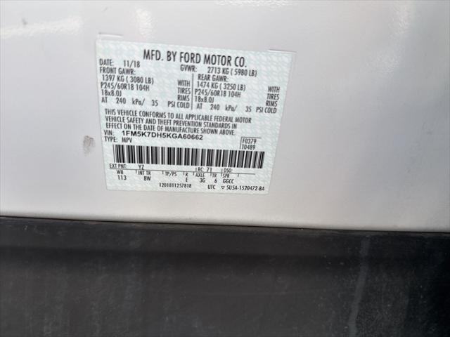 used 2019 Ford Explorer car, priced at $19,000
