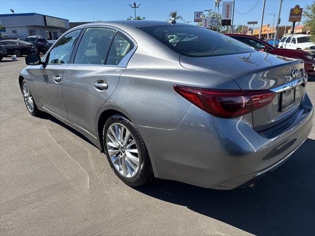 used 2018 INFINITI Q50 car, priced at $16,000