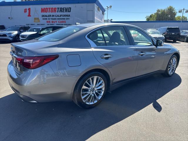 used 2018 INFINITI Q50 car, priced at $16,000