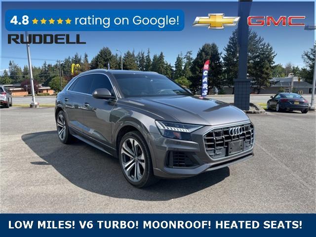 used 2019 Audi Q8 car, priced at $35,797