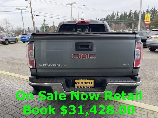 used 2018 GMC Canyon car, priced at $26,887