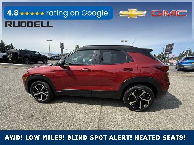 used 2021 Chevrolet TrailBlazer car, priced at $25,698