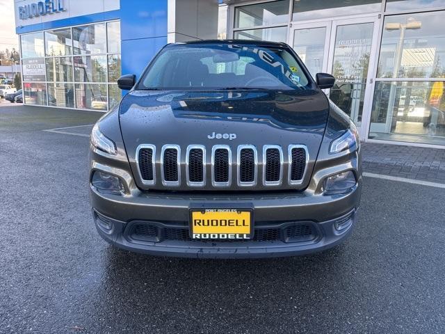 used 2015 Jeep Cherokee car, priced at $11,999