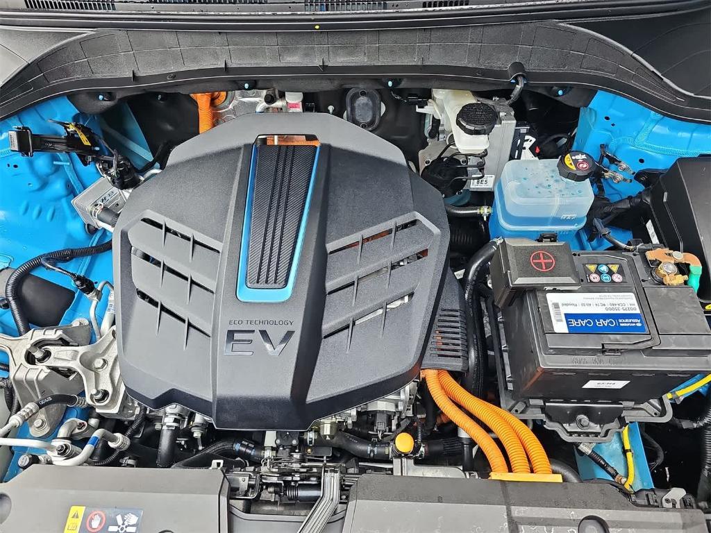 used 2022 Hyundai Kona EV car, priced at $17,500