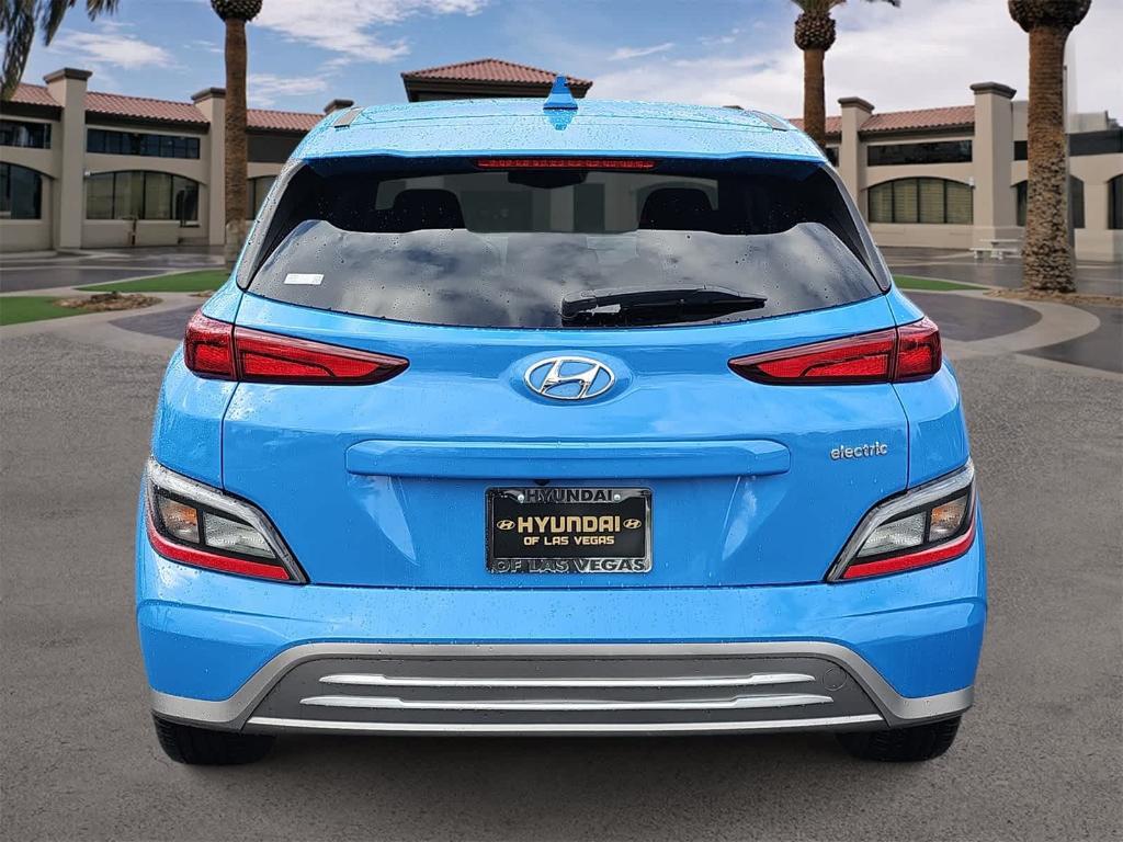 used 2022 Hyundai Kona EV car, priced at $17,500