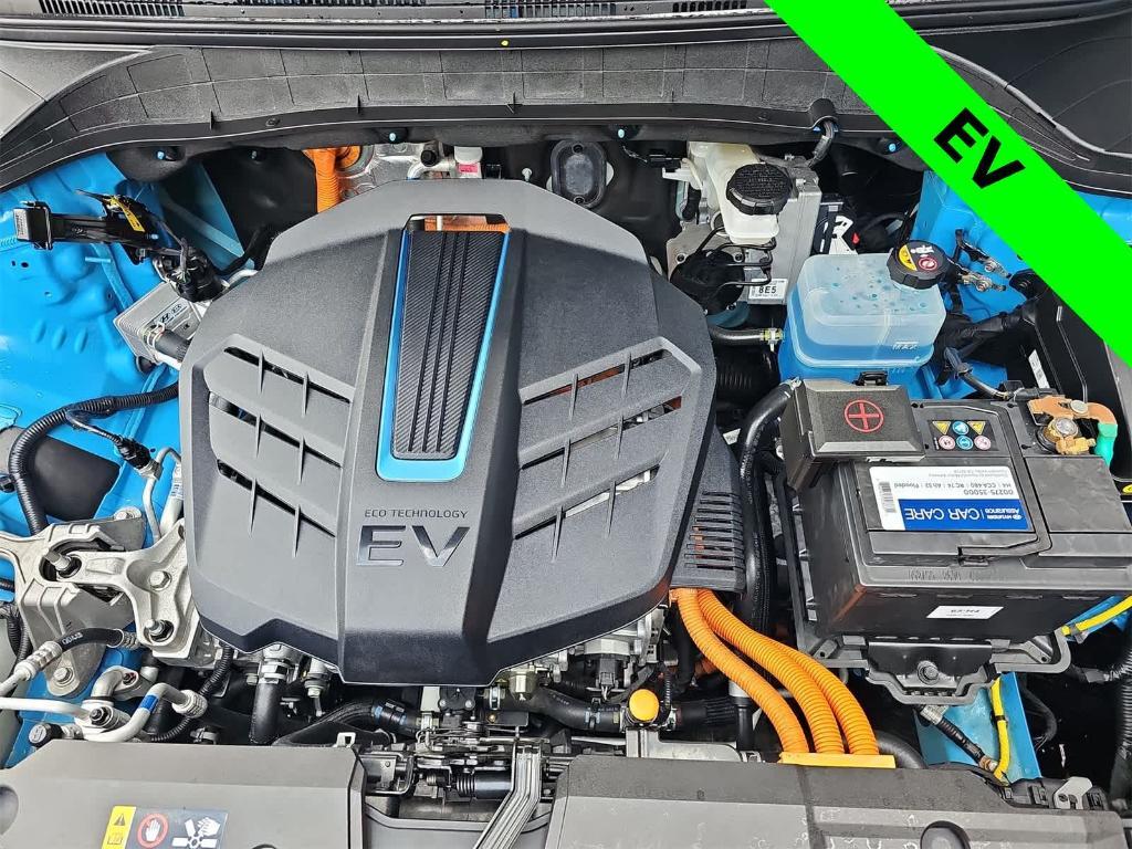 used 2022 Hyundai Kona EV car, priced at $17,000