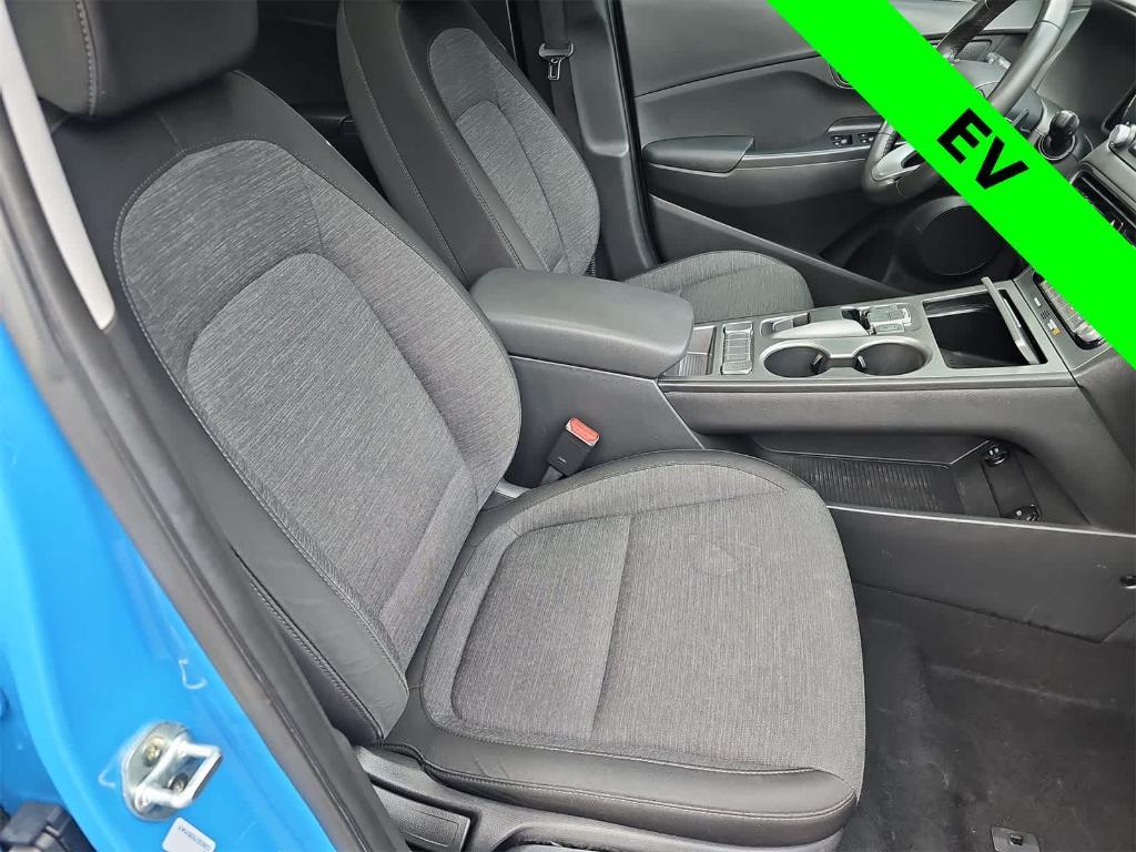 used 2022 Hyundai Kona EV car, priced at $17,000