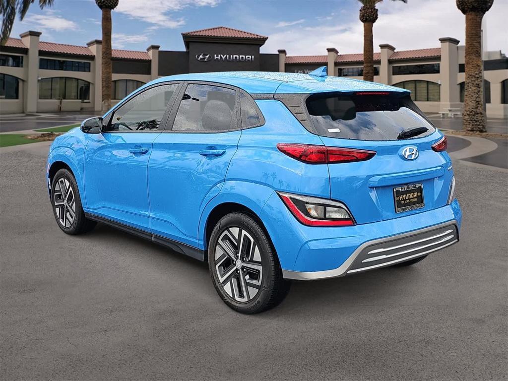 used 2022 Hyundai Kona EV car, priced at $17,500