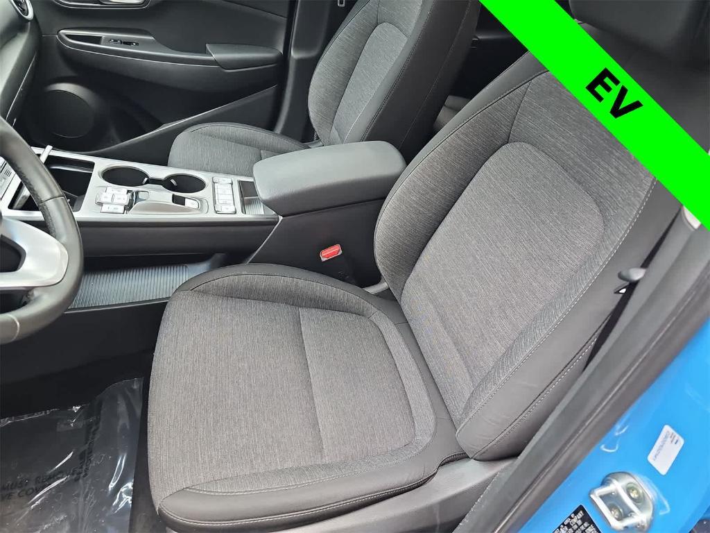 used 2022 Hyundai Kona EV car, priced at $17,000