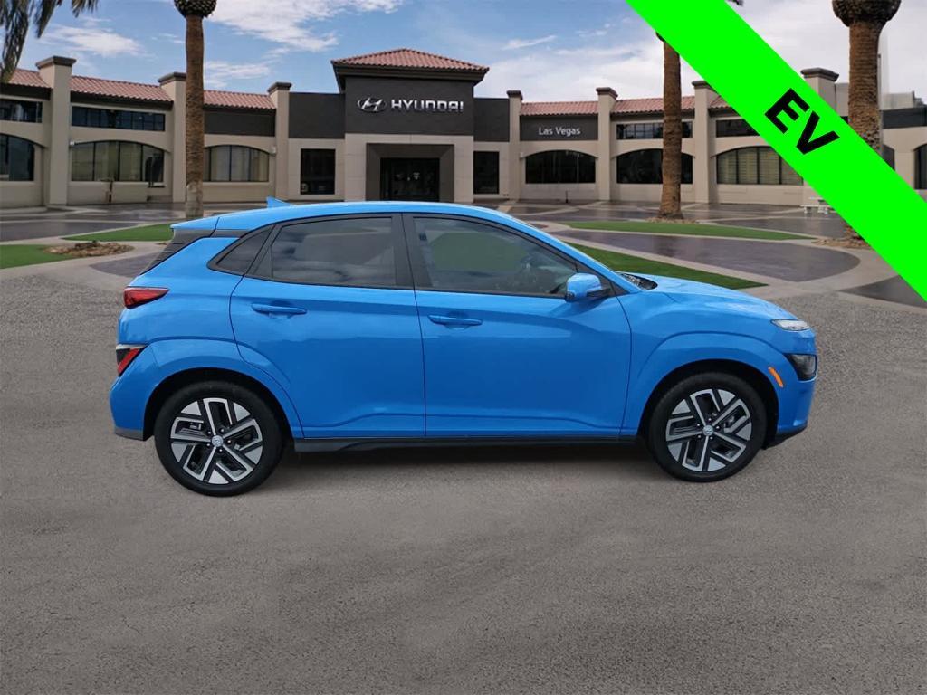 used 2022 Hyundai Kona EV car, priced at $17,000