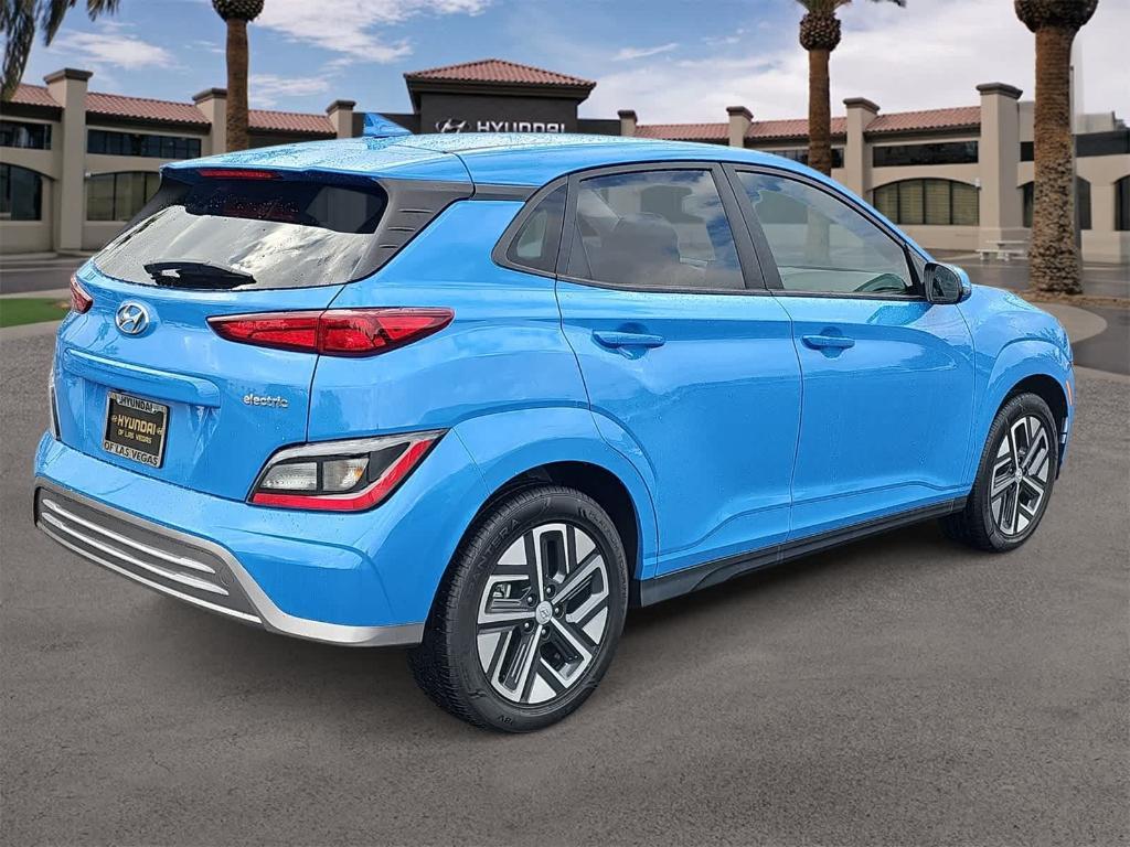 used 2022 Hyundai Kona EV car, priced at $17,500