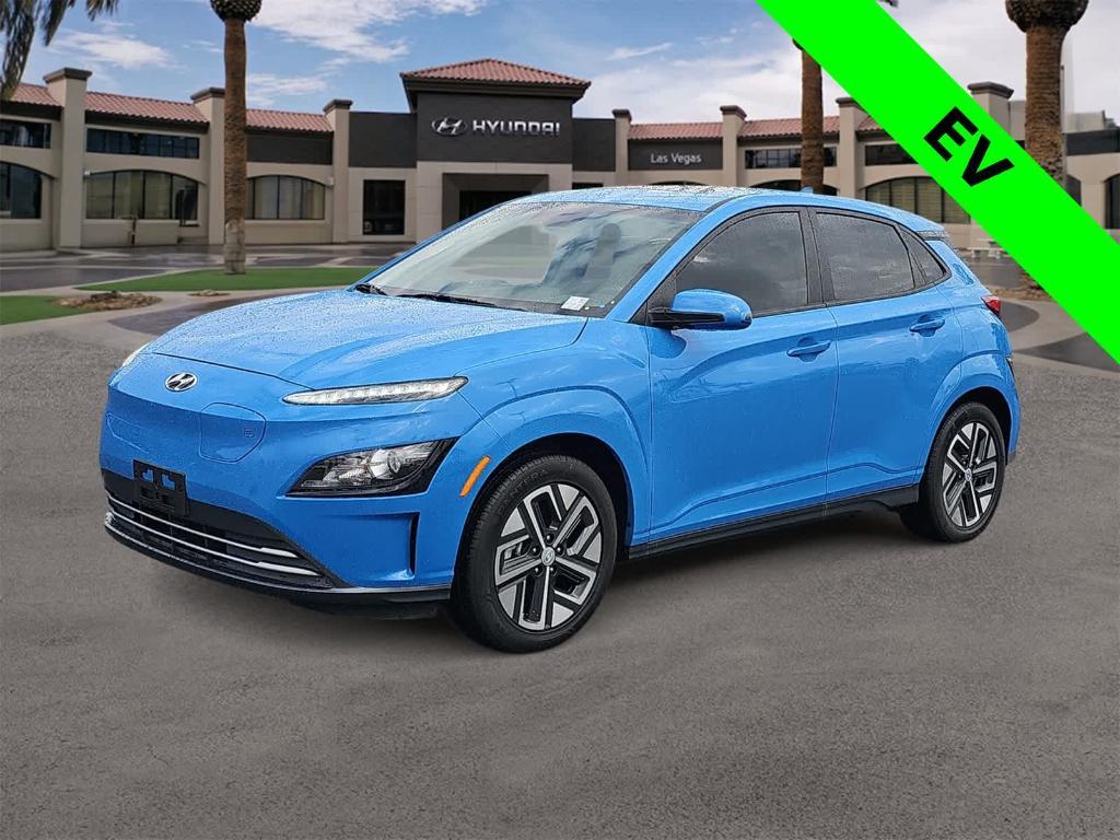 used 2022 Hyundai Kona EV car, priced at $17,000