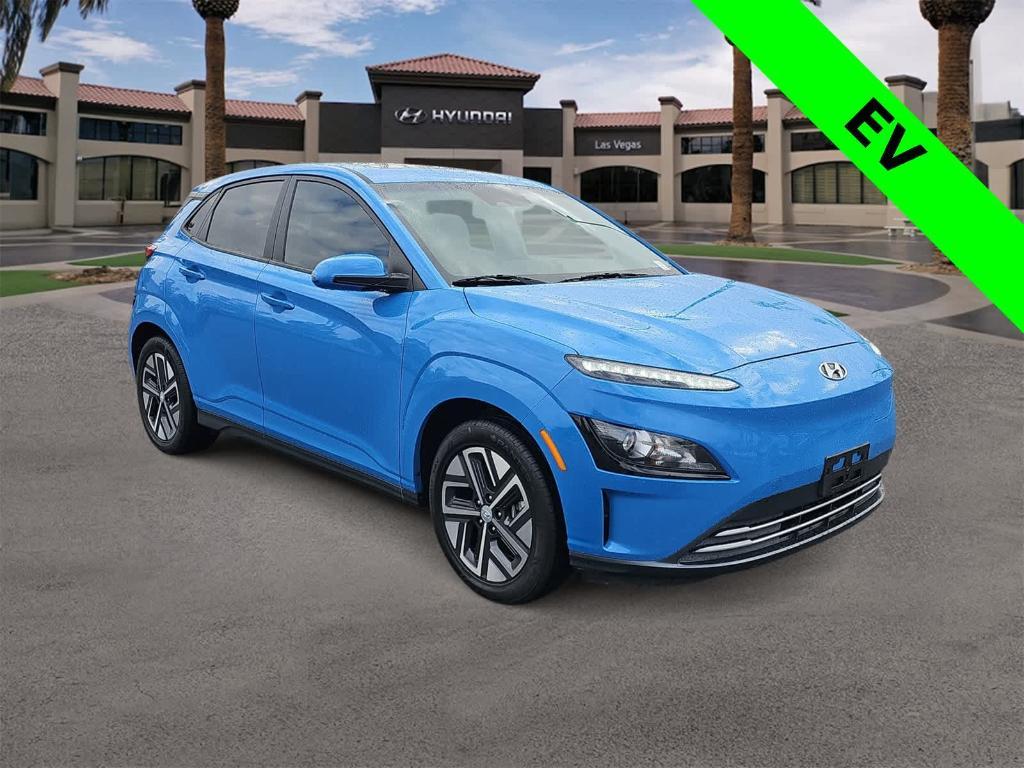 used 2022 Hyundai Kona EV car, priced at $17,000