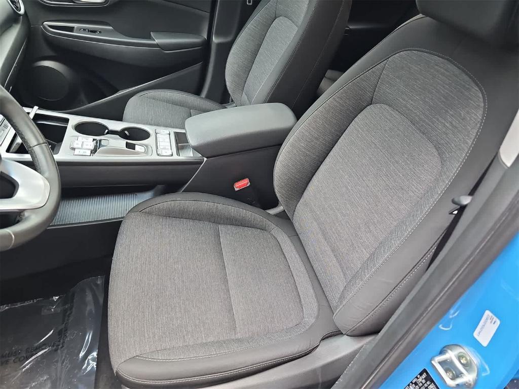 used 2022 Hyundai Kona EV car, priced at $17,500