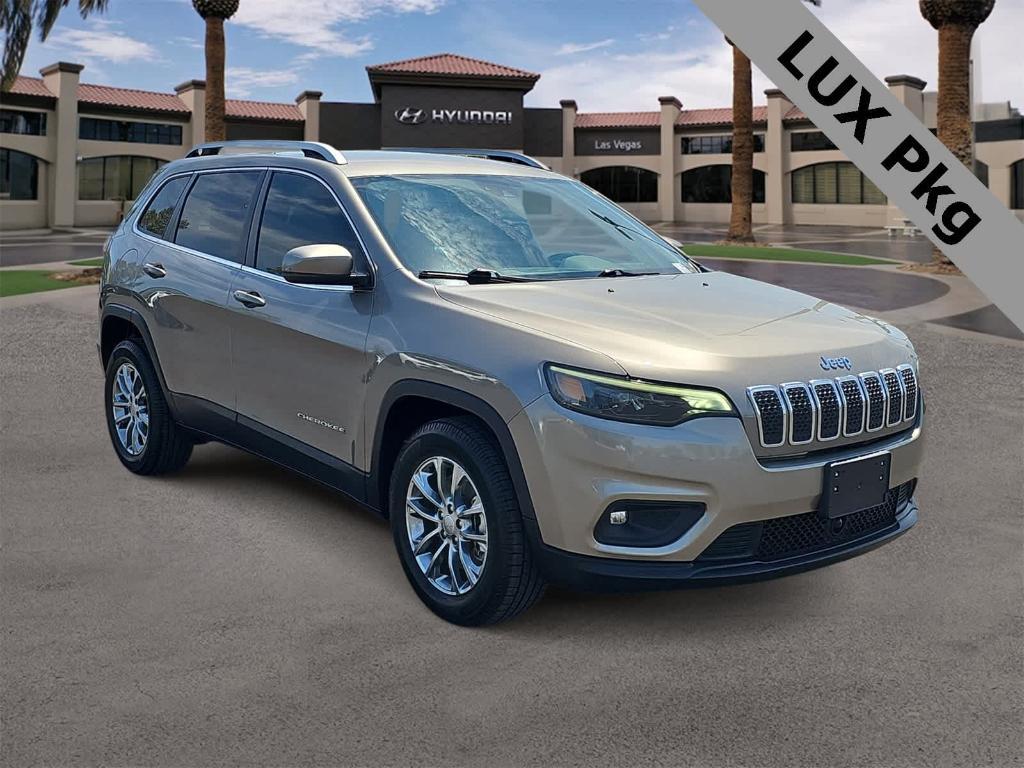 used 2021 Jeep Cherokee car, priced at $17,000