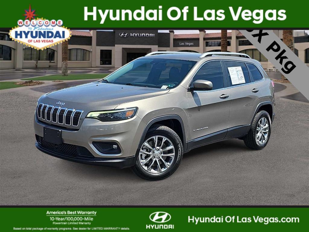 used 2021 Jeep Cherokee car, priced at $17,000