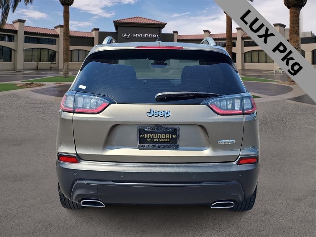 used 2021 Jeep Cherokee car, priced at $17,000