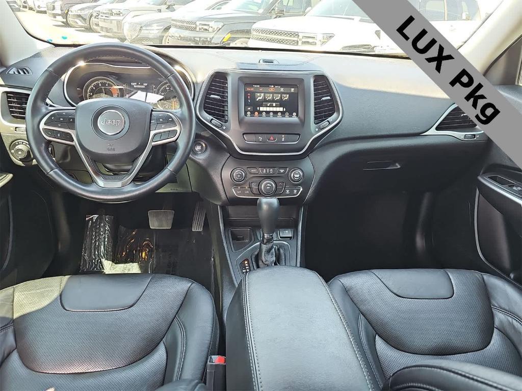 used 2021 Jeep Cherokee car, priced at $17,000