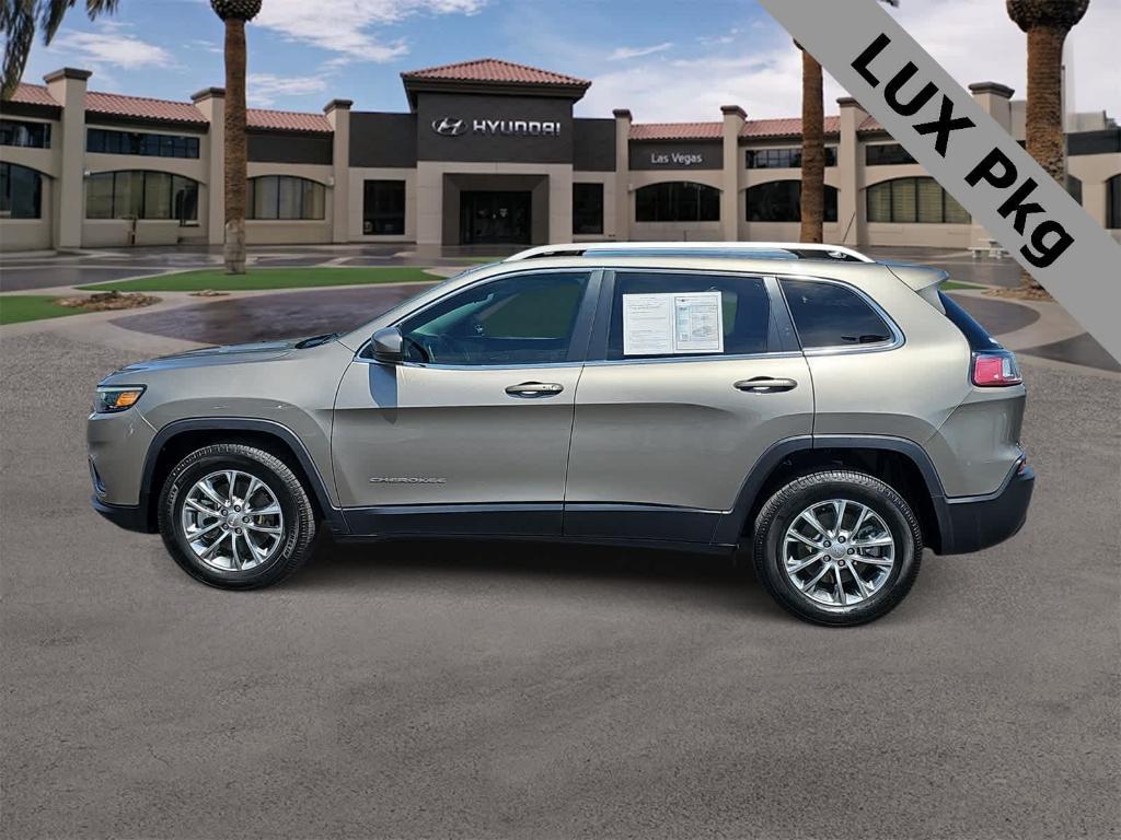 used 2021 Jeep Cherokee car, priced at $17,000