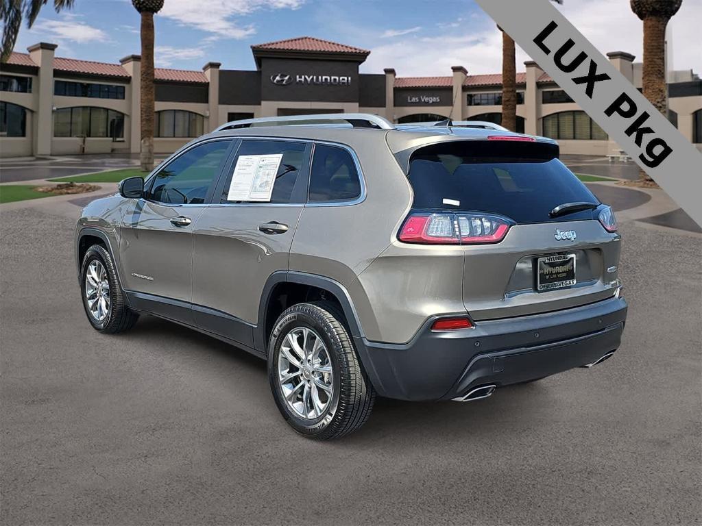 used 2021 Jeep Cherokee car, priced at $17,000