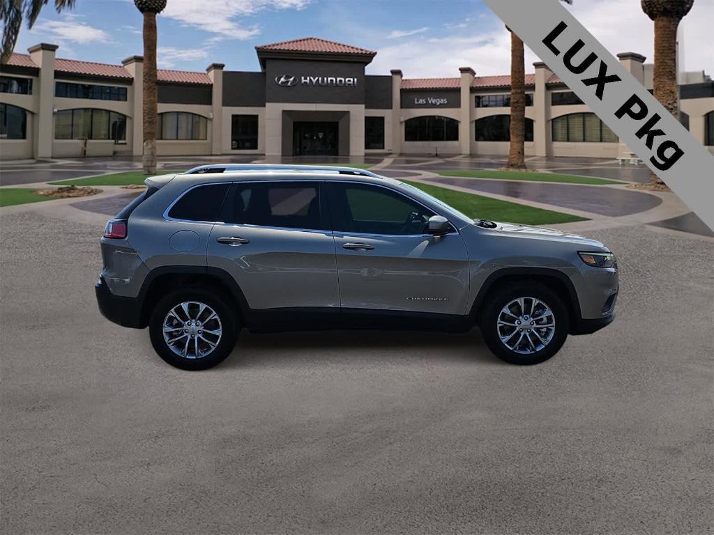 used 2021 Jeep Cherokee car, priced at $17,000
