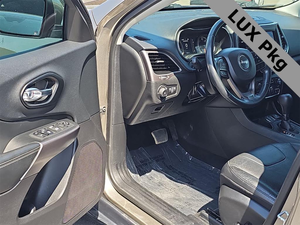 used 2021 Jeep Cherokee car, priced at $17,000