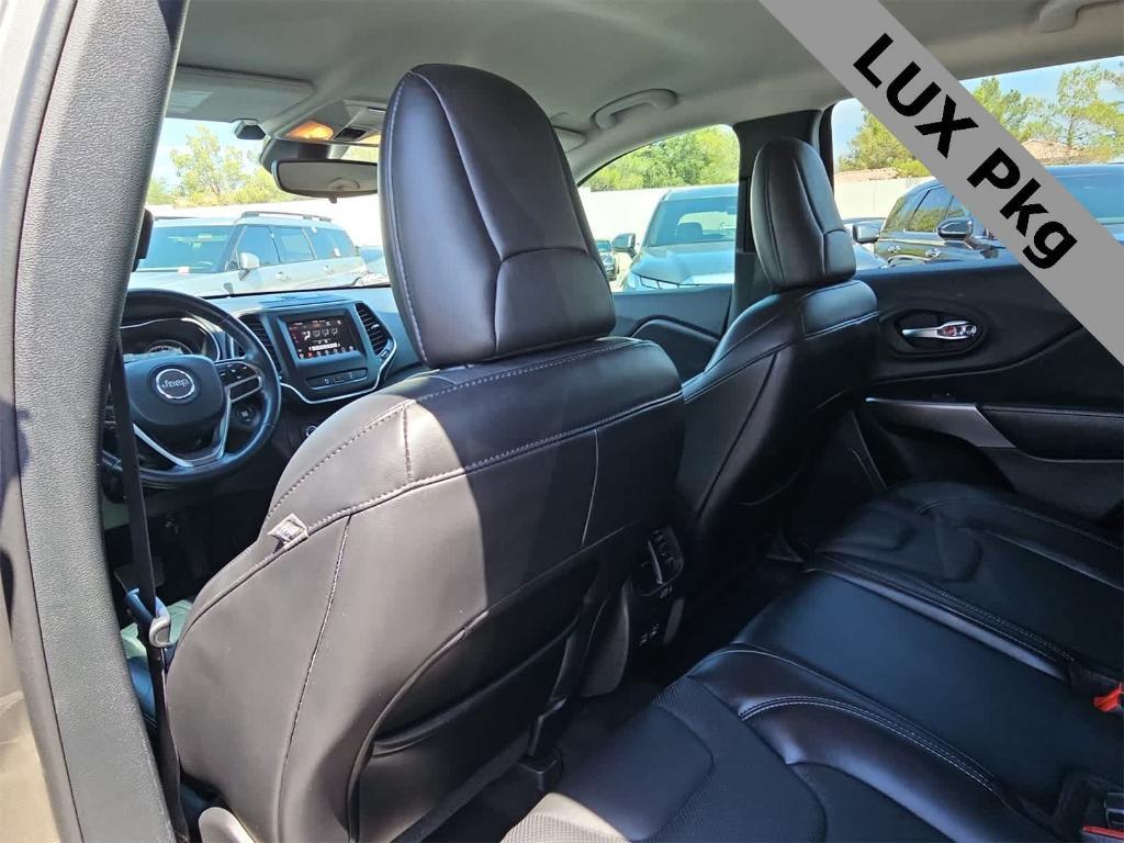 used 2021 Jeep Cherokee car, priced at $17,000