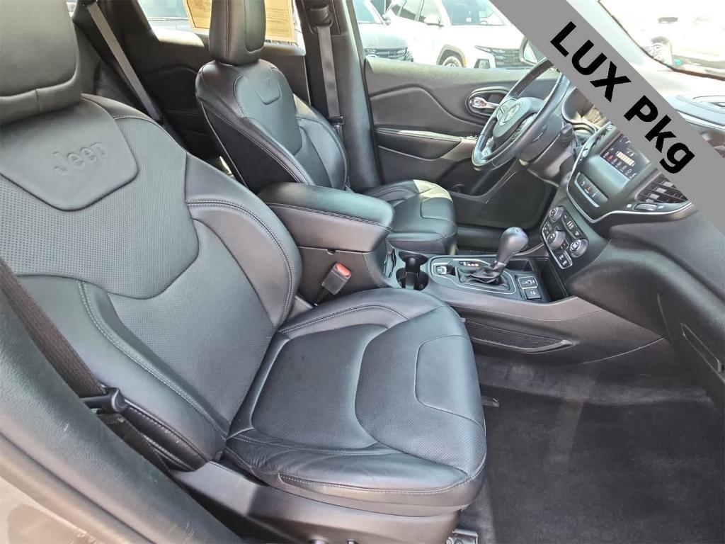 used 2021 Jeep Cherokee car, priced at $17,000