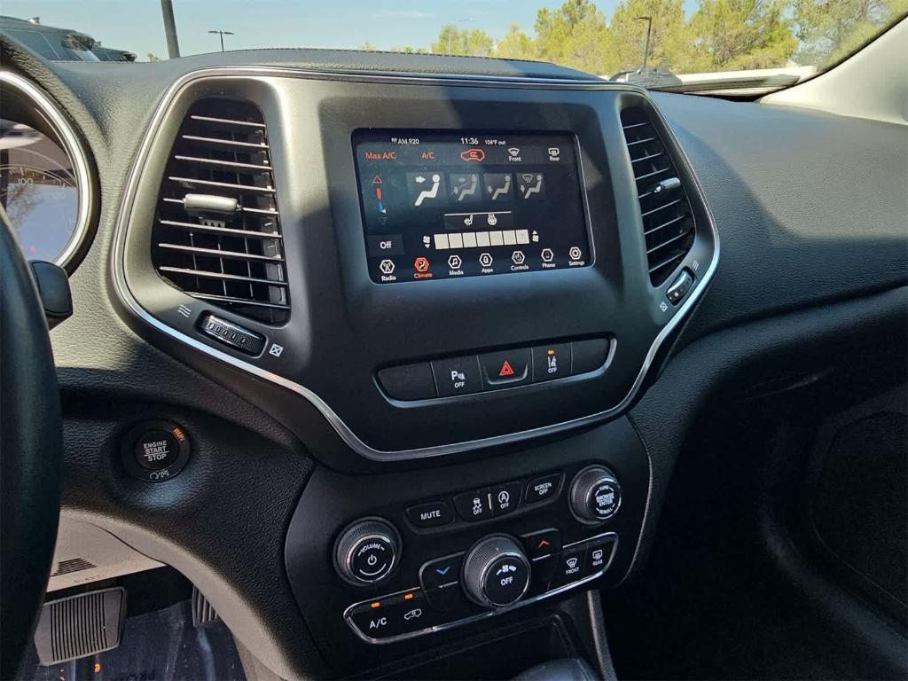 used 2021 Jeep Cherokee car, priced at $16,999