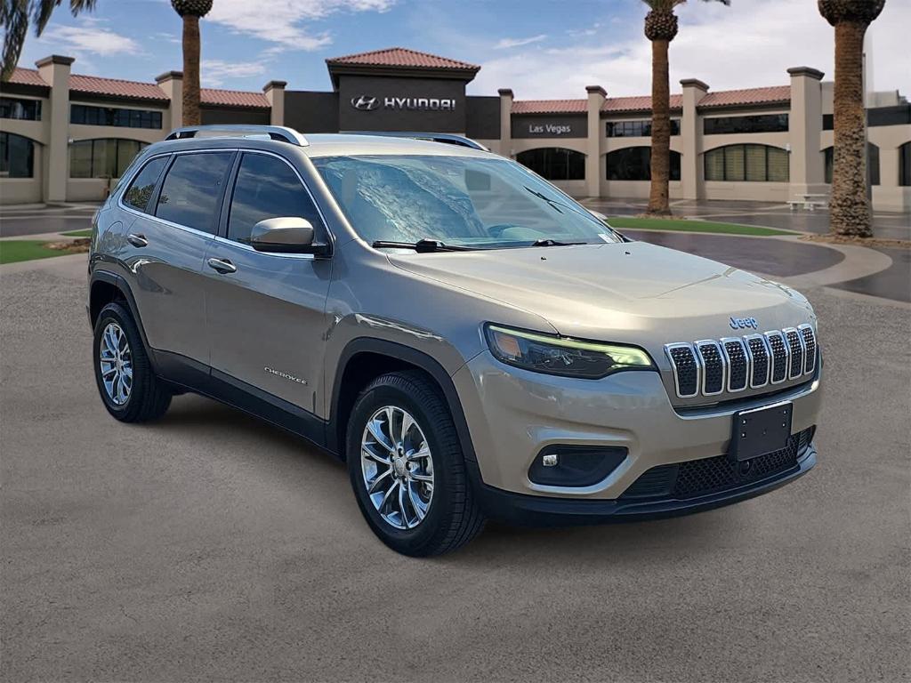 used 2021 Jeep Cherokee car, priced at $16,999
