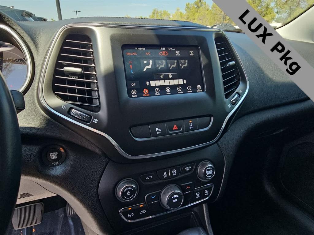 used 2021 Jeep Cherokee car, priced at $17,000