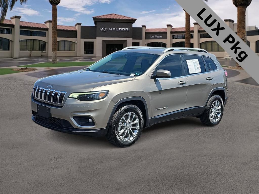 used 2021 Jeep Cherokee car, priced at $17,000