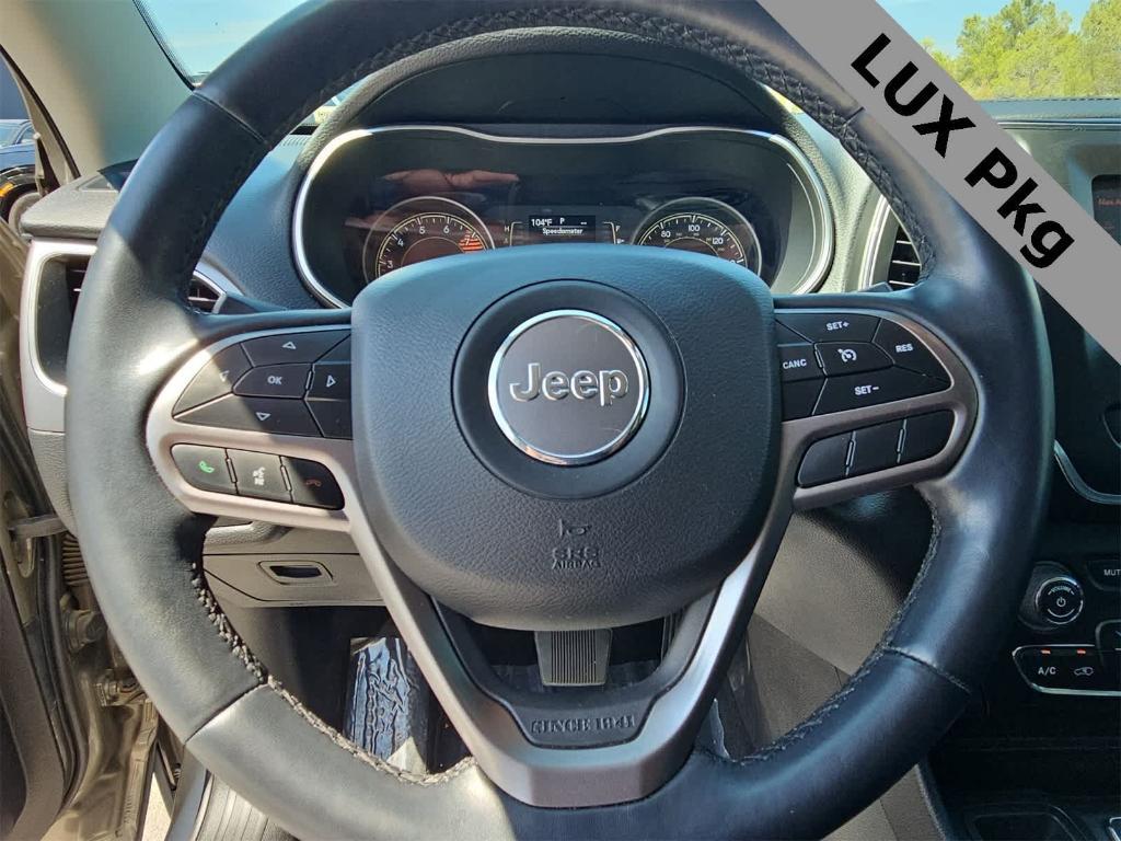 used 2021 Jeep Cherokee car, priced at $17,000