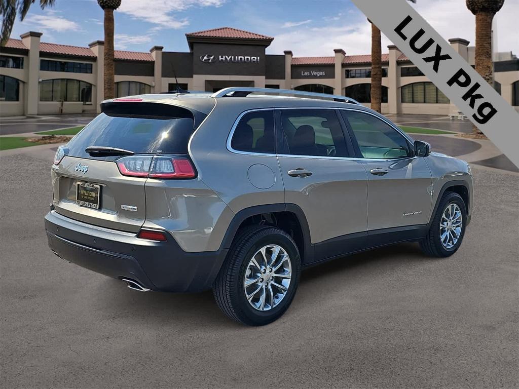 used 2021 Jeep Cherokee car, priced at $17,000