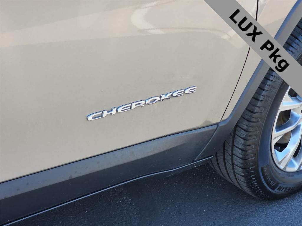 used 2021 Jeep Cherokee car, priced at $17,000