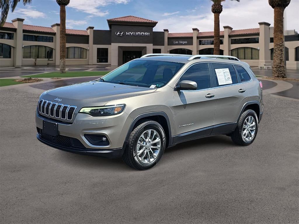used 2021 Jeep Cherokee car, priced at $16,999