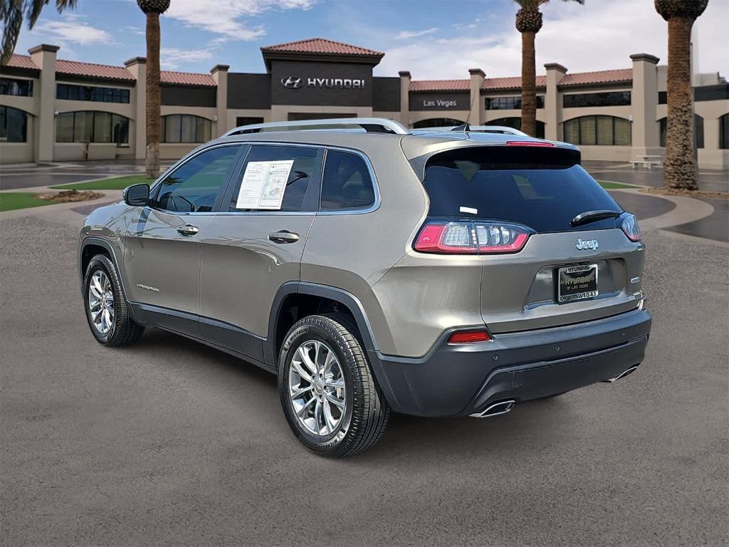 used 2021 Jeep Cherokee car, priced at $16,999