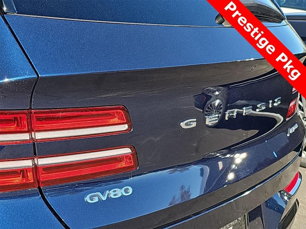 used 2023 Genesis GV80 car, priced at $45,300