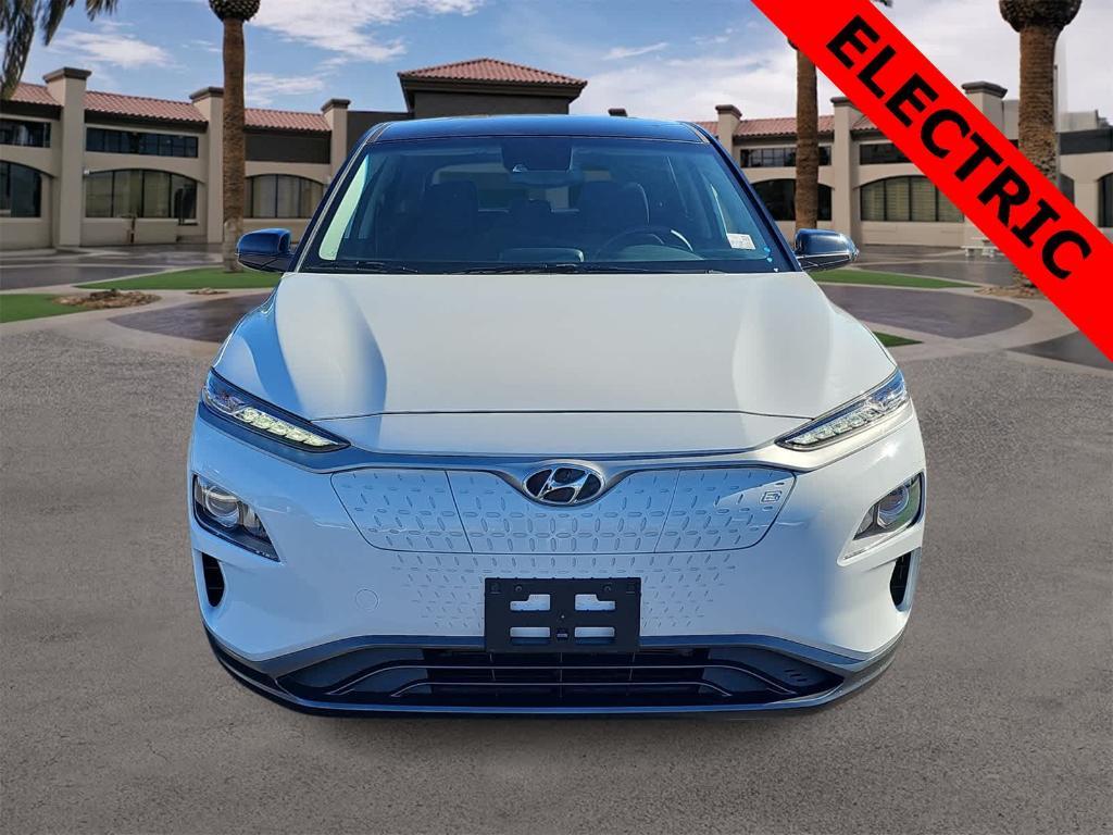 used 2021 Hyundai Kona EV car, priced at $15,000