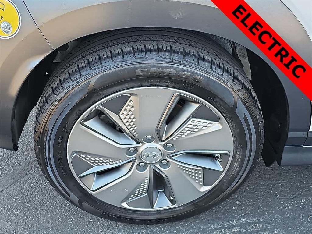 used 2021 Hyundai Kona EV car, priced at $15,000