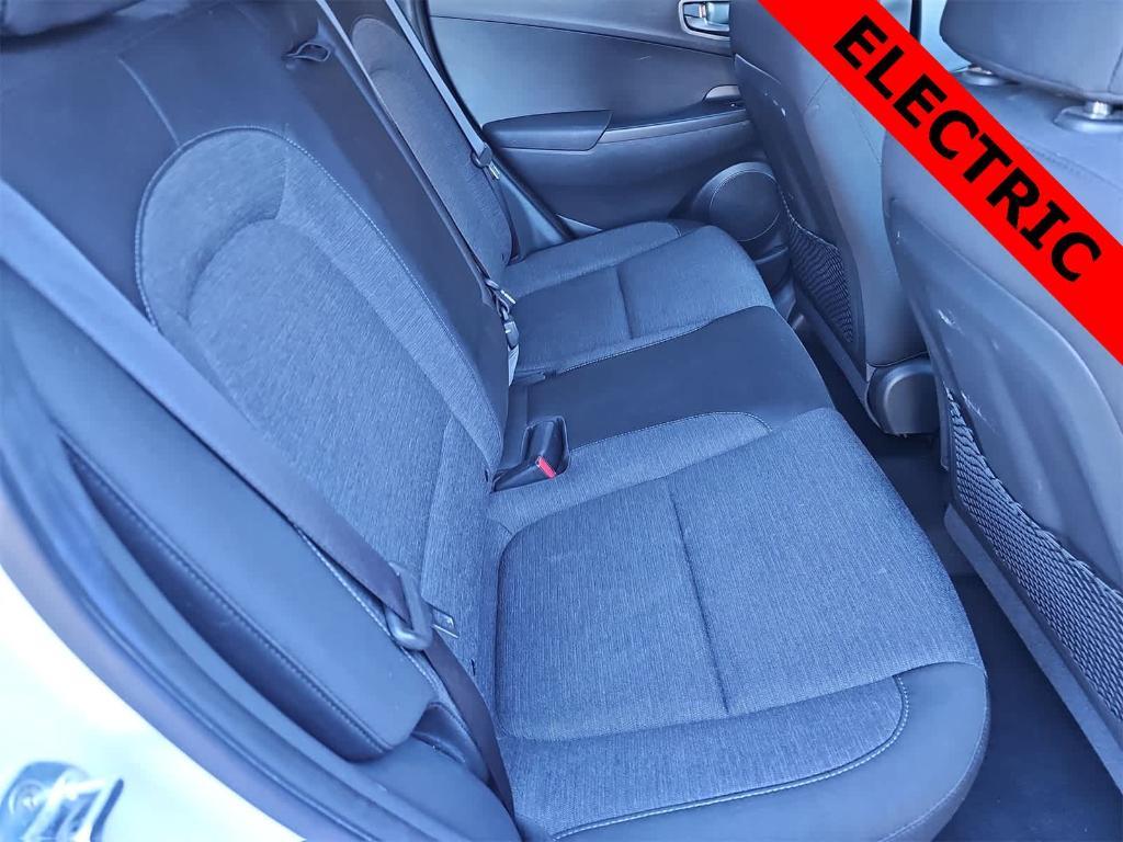 used 2021 Hyundai Kona EV car, priced at $15,000