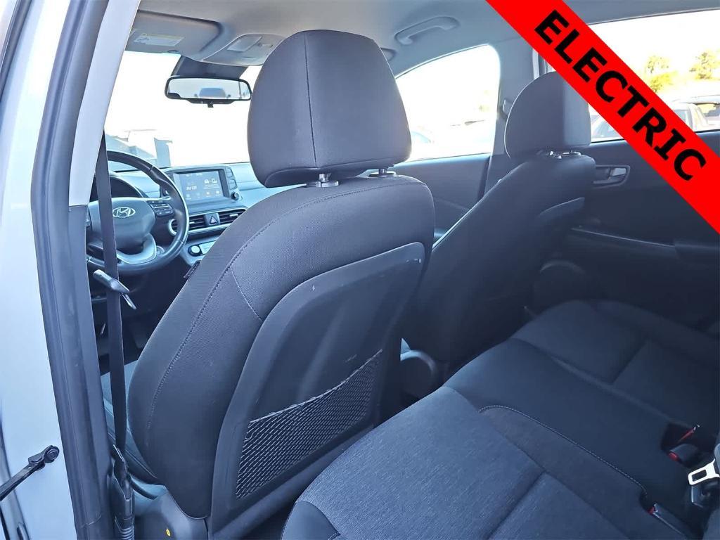 used 2021 Hyundai Kona EV car, priced at $15,000