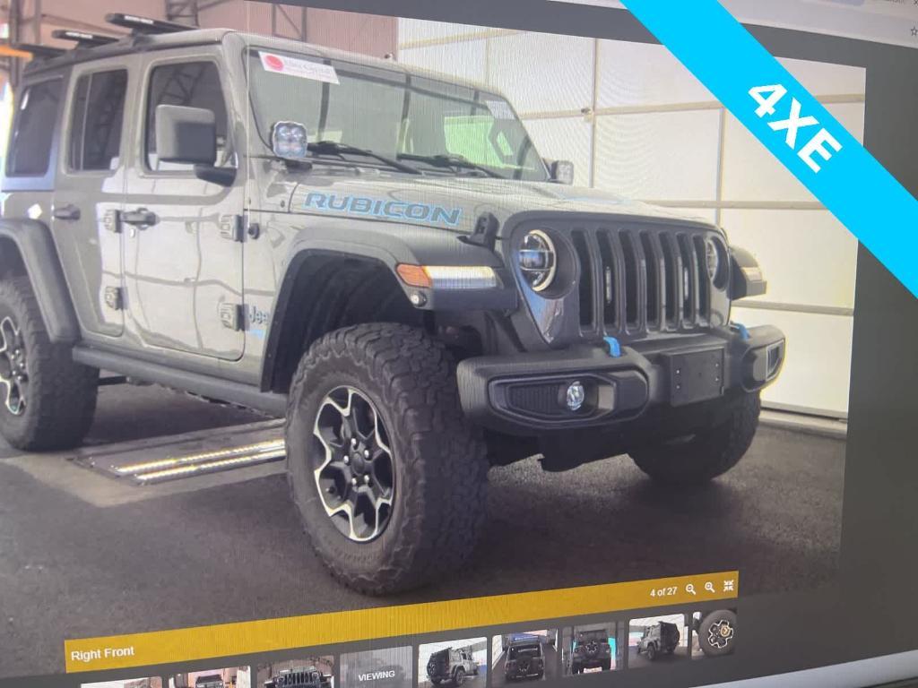 used 2021 Jeep Wrangler Unlimited 4xe car, priced at $30,500