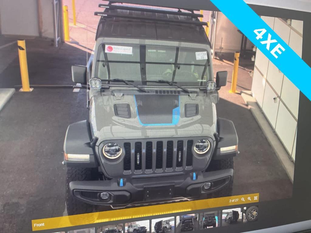 used 2021 Jeep Wrangler Unlimited 4xe car, priced at $30,500