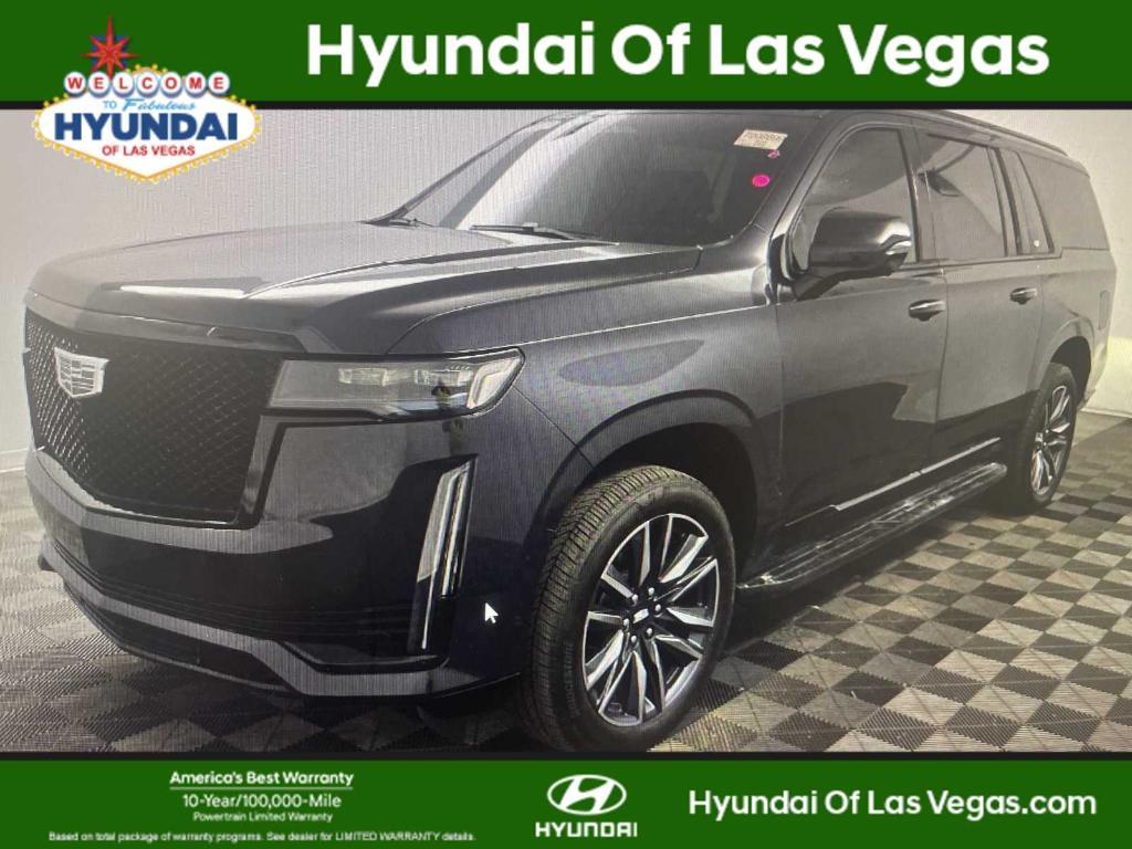 used 2024 Cadillac Escalade ESV car, priced at $96,500