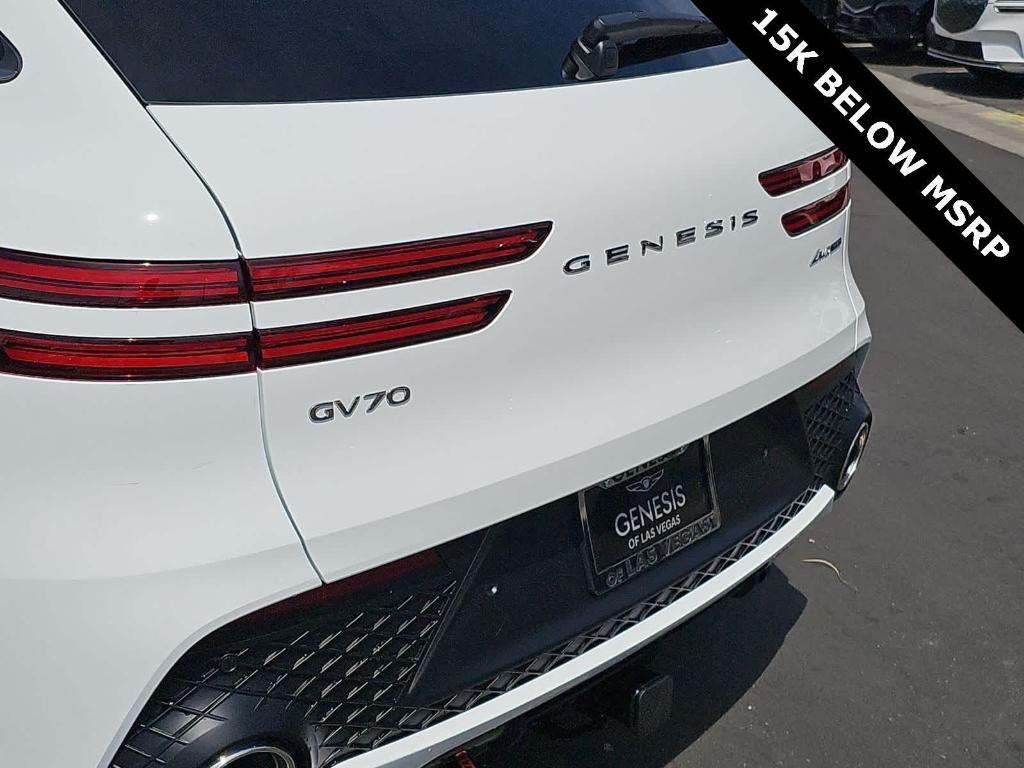 used 2025 Genesis GV70 car, priced at $51,700