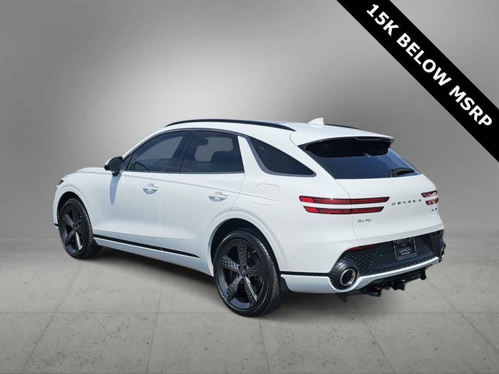 used 2025 Genesis GV70 car, priced at $51,700
