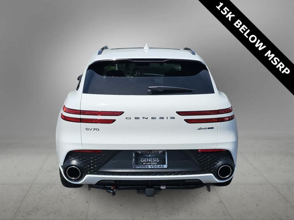used 2025 Genesis GV70 car, priced at $51,700