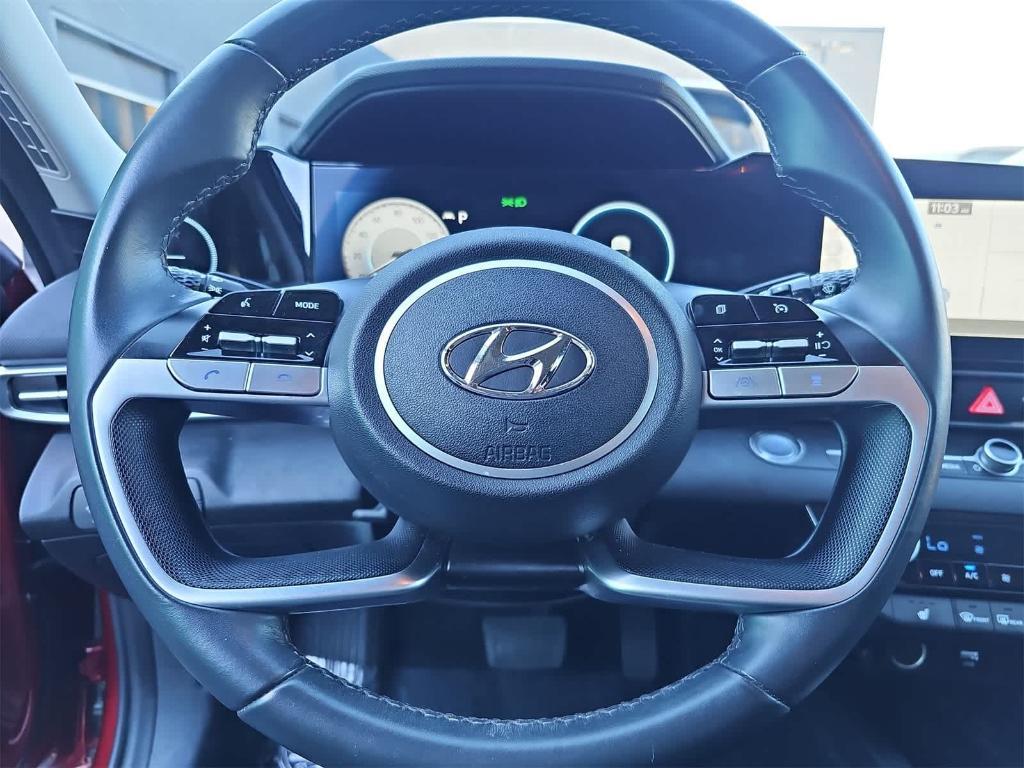 used 2023 Hyundai Elantra car, priced at $18,700